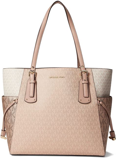 michael kors voyager east west medium tote|logo voyager east west tote.